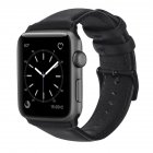 Retro Vintage Leather Strap Replacement Watchband for Apple Watch Series 3  2   1 42mm 38mm 38mm black