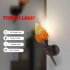 Retro Wall Lamp Ip55 Waterproof Rust Proof Wall Mounted Flame Lights For Home Balcony Bar Restaurant Decor 48 5 x 15 5CM  right hand 