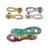 Reusable Bike Chain Connector Quick Master Links Joint Repair Bike Chains Buckles 9 speed silver