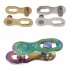 Reusable Bike Chain Connector Quick Master Links Joint Repair Bike Chains Buckles 9 speed gold