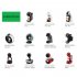 Reusable Coffee Capsule Filters Washable Corrosion resistant Stainless Steel Refillable Coffee Pods 2 capsules   scoop brush