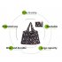 Reusable Foldable Shopping Bags Large Size Tote Bag with Handle Flower Butterfly 108 XL