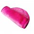Reusable Makeup Remover Facial Makeup Removal Towel Microfiber Cloth Pads Wipe Face Cleaner Face Care Cleansing Tool Rose red 40 18cm