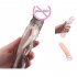 Reusable Penis Sleeve Cock Ring Extender 7inch Ultra Soft Penis Enlarger Textured Cock Extender For Men Couples Sex Toys transparent color