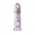 Reusable Penis Sleeves Dick Extender Enlargement TPE Sex Toys For Men Delayed Ejaculation Male Dildos Condom No Vibrator Crystal Black Type B