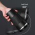Reusable Stainless Steel Coffee  Mug Non slip Handle Double Vacuum Insulation Insulated Cup With Leak proof Lid For Office Travel Black