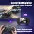 Rg353p Handheld Game Console 3 5 inch Multi touch Screen Compatible For Android Linux System Hdmi compatible Player Nostalgic Games Gray English 16G 128G