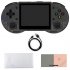 Rg353p Handheld Game Console 3 5 inch Multi touch Screen Compatible For Android Linux System Hdmi compatible Player Nostalgic Games Gray English 16G 128G