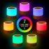Rgb Bedroom Night Light With Remote Control Camping Tent Lamp Colorful Atmosphere Light Children Gifts Wood grain with remote control