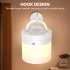 Rgb Colorful Night Light 7 Color Changing Adjustable Brightness Table Lamp With Handle For Bedroom Living Room Wood grain with remote control
