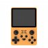 Rgb20s Handheld Game Console Retro Open Source System HD Ips Nostalgic Joystick Arcade Children Gifts  english Version  yellow 16 32GB