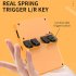 Rgb20s Handheld Game Console Retro Open Source System HD Ips Nostalgic Joystick Arcade Children Gifts  english Version  yellow 16 32GB