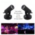 Rgbw 1w Led Stage  Spotlight Lightweight Portable Lamp 360 Degree Soft Stable Continuous Luminescence For Disco Bar Ktv Lighting Warm light