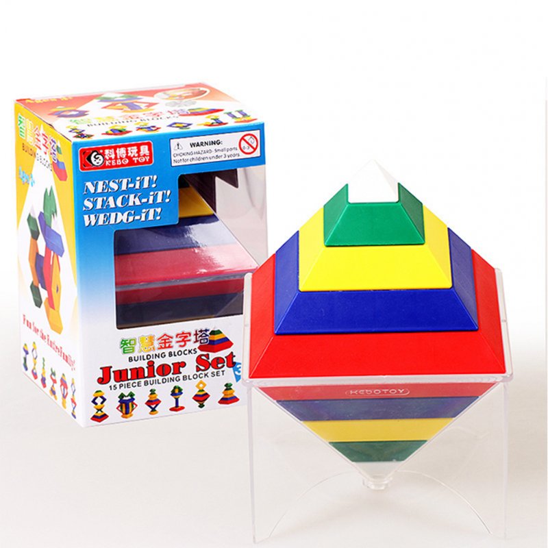pyramid building blocks toys