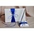Ribbon Bow Wedding  Supplies Set Guest Signature Book pen Holder For Party White