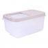 Rice Storage Box Sealed Moisture proof Large Capacity Grain Flour Container with Flip Cover