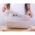 Rice Storage Box Sealed Moisture proof Large Capacity Grain Flour Container with Flip Cover