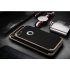 Rich Texture PC TPU Hard Protect Case Back Cover Bumper for iPhone 7 Carbon Fiber Gold