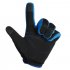 Riding Gloves Full Fingers Warm Windproof Touch Screen Mountain Motorcycle Gloves Men And Women Motocross Riding Equipment Black blue XL