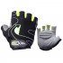 Riding Gloves Silicone Half finger Gloves Moisture and Breathable Gloves Black red M