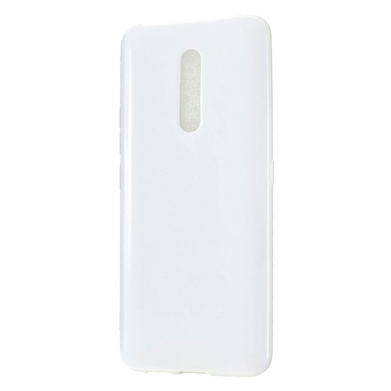 For VIVO X27 / VIVO X27 Pro Cellphone Cover Anti-scratch Dust-proof Soft TPU Phone Protective Case  Milk white