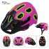 Riding Helmet Bicycle Floppy Hat Mountain Bike Helmet for Women and Men Rose red One size