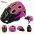 Riding Helmet Bicycle Floppy Hat Mountain Bike Helmet for Women and Men Rose red One size