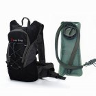 Riding Water Bag Backpack Bicycle 5L Sports Outdoor Riding Bag Cilmbing Travel Shoulders Bag 2.5L water bag + backpack black