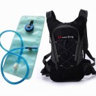 Riding Water Bag Backpack Bicycle 5L Sports Outdoor Riding Bag Cilmbing Travel Shoulders Bag 2 liter water bag + backpack black
