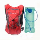 Riding Water Bag Backpack Bicycle 5L Sports Outdoor Riding Bag Cilmbing Travel Shoulders Bag New water bag + backpack red