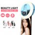 Ring Light 0 63X Wide Angle Tablet LED Fill in Light Rechargeable Photography Camera Selfie Flash Lamp black