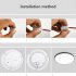 Ring Light LED Round Ceiling Board Lamp Circle Light Modern Ring Daylight Ceiling Lamp Magnetic Installation Ceiling Light Fixture For Laundry Room Bedroom Kitc