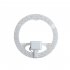 Ring Light LED Round Ceiling Board Lamp Circle Light Modern Ring Daylight Ceiling Lamp Magnetic Installation Ceiling Light Fixture For Laundry Room Bedroom Kitc