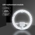 Ring Light LED Round Ceiling Board Lamp Circle Light Modern Ring Daylight Ceiling Lamp Magnetic Installation Ceiling Light Fixture For Laundry Room Bedroom Kitc