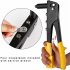 Riveter Set Pop Rivet tool 200Pcs Blind Rivets Aluminum Alloy Assortment Kit Hand Tools Rivet Nut Tool Heavy Duty Hand Riveter Rivet Tool For Metal Automotive B