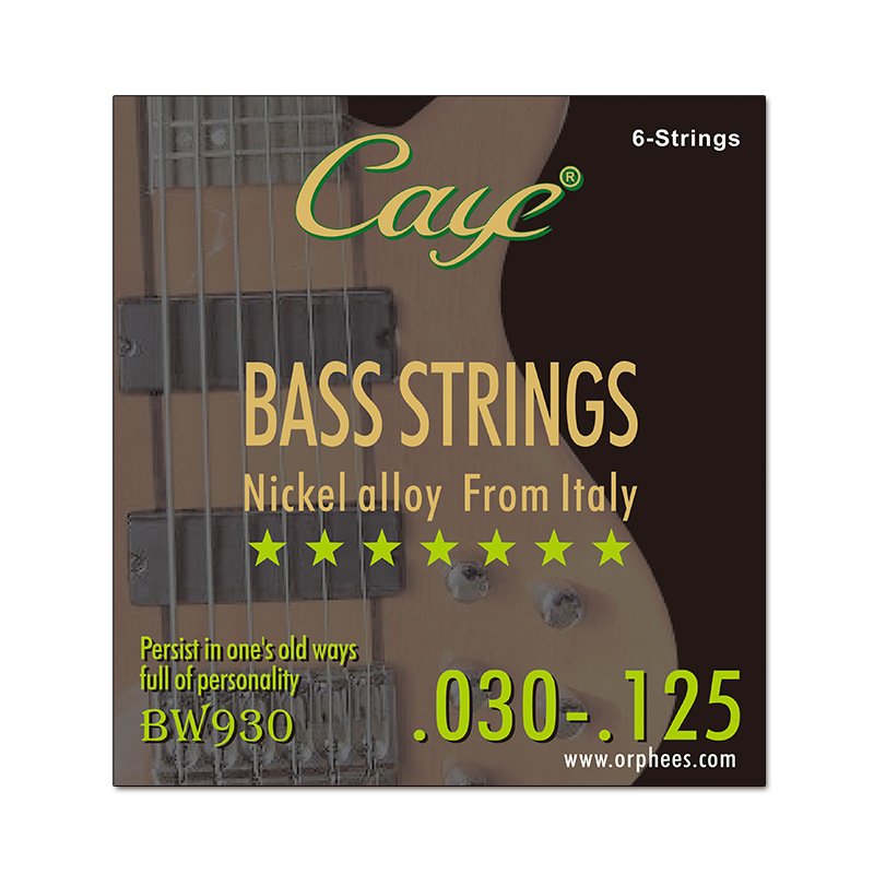 CAYE BW Series 4/5/6 pcs Bass Strings  BW930/6 string