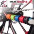 Road Bbike Mountain Bike Bicycle Front Rear Fork Cover Protection Rubber Anti Scratch Chain Guard Parts red