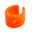 Road Bbike Mountain Bike Bicycle Front Rear Fork Cover Protection Rubber Anti Scratch Chain Guard Parts Orange