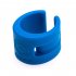 Road Bbike Mountain Bike Bicycle Front Rear Fork Cover Protection Rubber Anti Scratch Chain Guard Parts blue