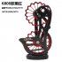 Road Bike Carbon Fiber Rear Pulley Guide Wheel 5800 7000 8000 9000 Bicycle Accessories 6800 guide wheels black red