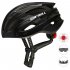 Road Mountain Bike Riding Helmets with Light Men And Women Outdoor Cycling Accessories red M L  55 61CM 