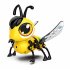 Robot Insect Cute DIY Sing and Crawling Parent child Interactive Toys White