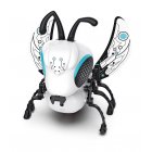 Robot Insect Cute DIY Sing and Crawling Parent child Interactive Toys White DIY