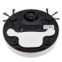 Robot Vacuum Cleaner Strong Suction Intelligent Sweeping Mopping with Timer Function black 26cm