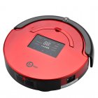 Robot Vacuum Cleaner has a LED Touch Screen  runs via 2 4GHz RF Wireless Control and has Auto Cleaning and Auto Charging feature plus it has a UV Lamp