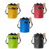 Rock Climbing Chalk Bag  Pocket Chalk Buckets  Waterproof Magnesium Powder Bag With Powder Brush   For Rock Climbing  Bouldering  Weightlifting  Gymnastics pitc