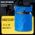 Rock Climbing Chalk Bag  Pocket Chalk Buckets  Waterproof Magnesium Powder Bag With Powder Brush   For Rock Climbing  Bouldering  Weightlifting  Gymnastics pitc