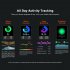Rock Rugged Men Smartwatch Color Screen 24 Hours Blood Oxygen Monitor Waterproof Outdoor Fitness Sports Watch green