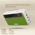 Rolton E500 Portable Stereo Bluetooth compatible Speaker Fm Radio Clear Bass Dual Track Tf Card Usb Music Player Orange