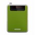 Rolton K300 Portable Voice Amplifier With Belt Clip Headset Microphone Radio Support Fm Tf Mp3 Speaker green